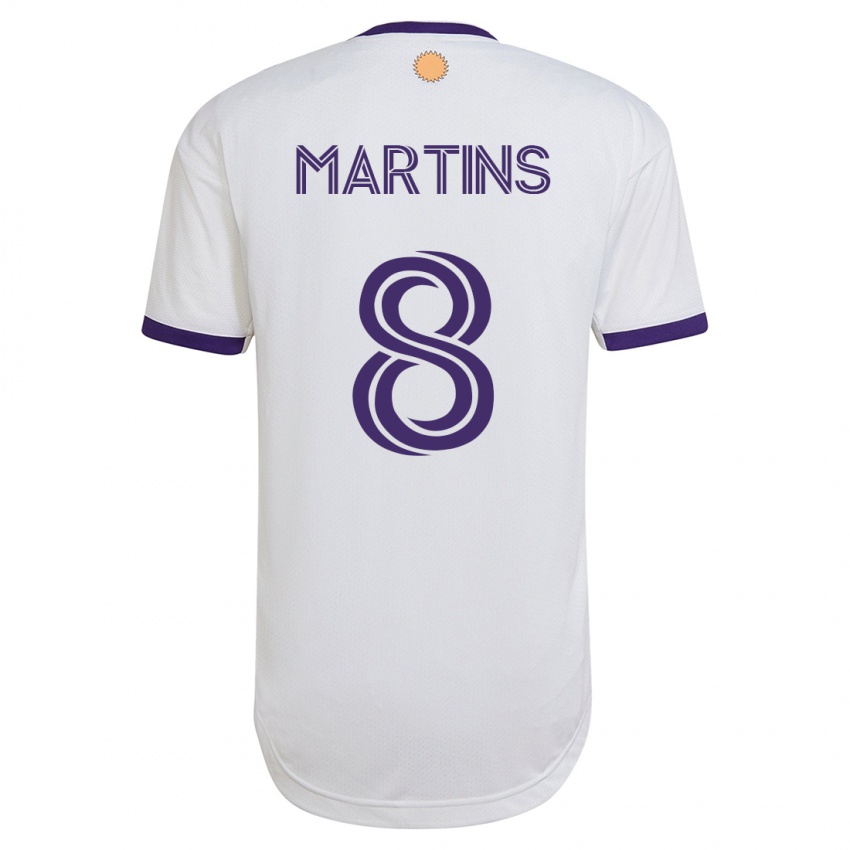 Kinder Felipe Martins #8 Weiß Auswärtstrikot Trikot 2023/24 T-Shirt Schweiz