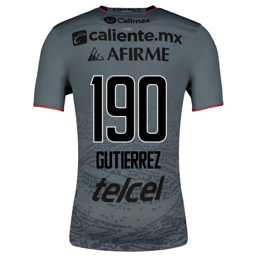 Kinder Dayán Gutiérrez #190 Grau Auswärtstrikot Trikot 2023/24 T-Shirt Schweiz