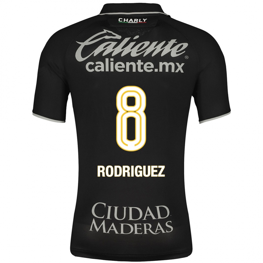 Kinder Iván Rodríguez #8 Schwarz Auswärtstrikot Trikot 2023/24 T-Shirt Schweiz