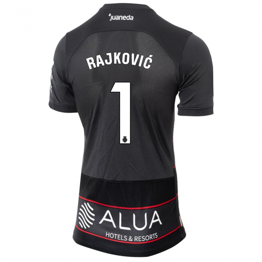 Kinder Predrag Rajkovic #1 Schwarz Auswärtstrikot Trikot 2023/24 T-Shirt Schweiz