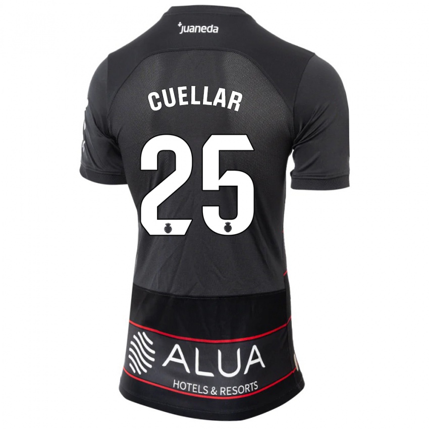 Kinder Iván Cuéllar #25 Schwarz Auswärtstrikot Trikot 2023/24 T-Shirt Schweiz