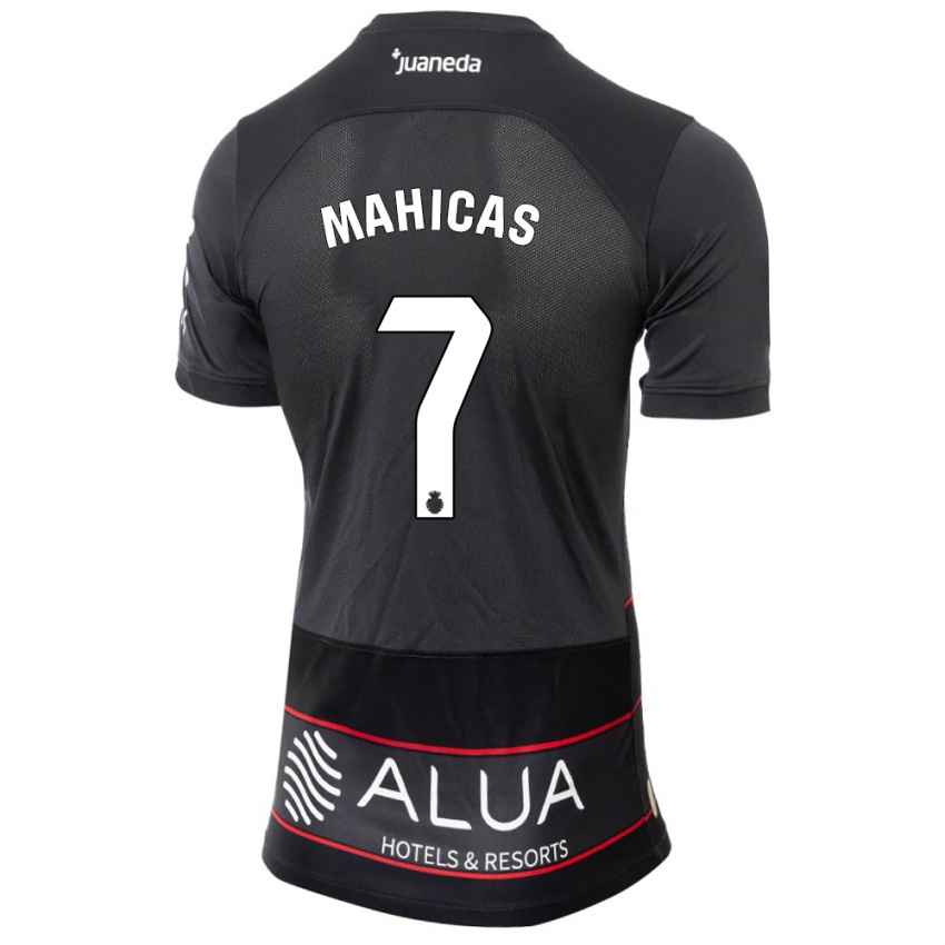 Kinder Julián Mahicas #7 Schwarz Auswärtstrikot Trikot 2023/24 T-Shirt Schweiz