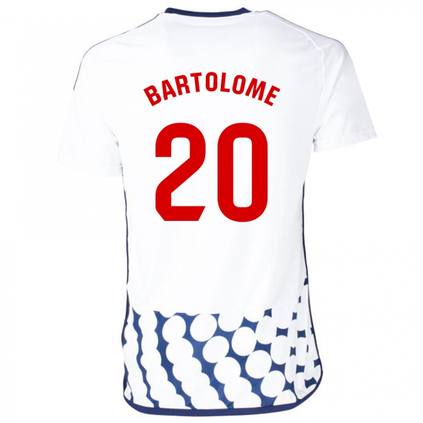 Kinder Diego Bartolomé #20 Weiß Auswärtstrikot Trikot 2023/24 T-Shirt Schweiz