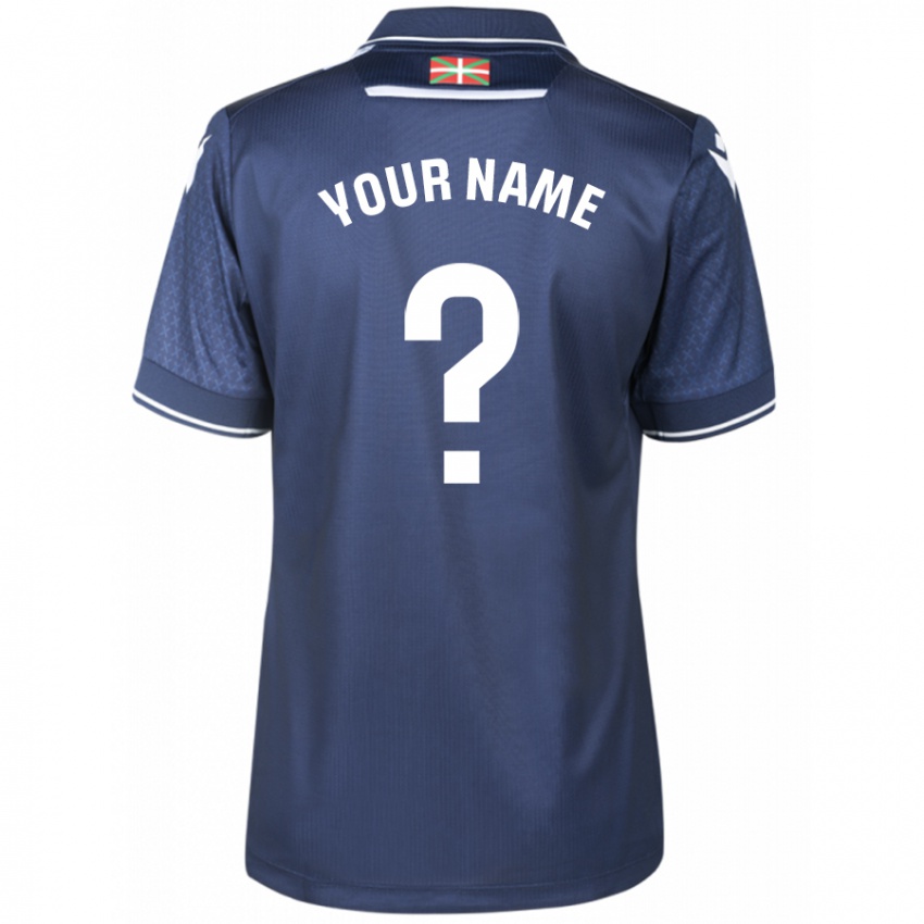 Kinder Ihren Namen #0 Marine Auswärtstrikot Trikot 2023/24 T-Shirt Schweiz