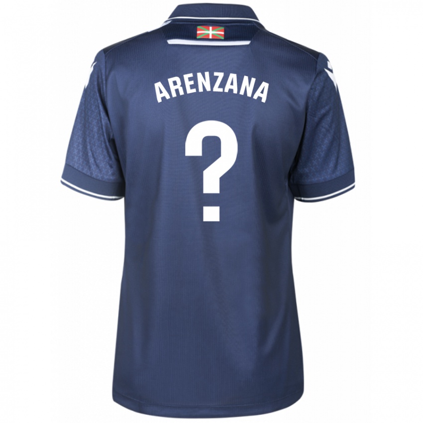 Kinder Pablo Arenzana #0 Marine Auswärtstrikot Trikot 2023/24 T-Shirt Schweiz