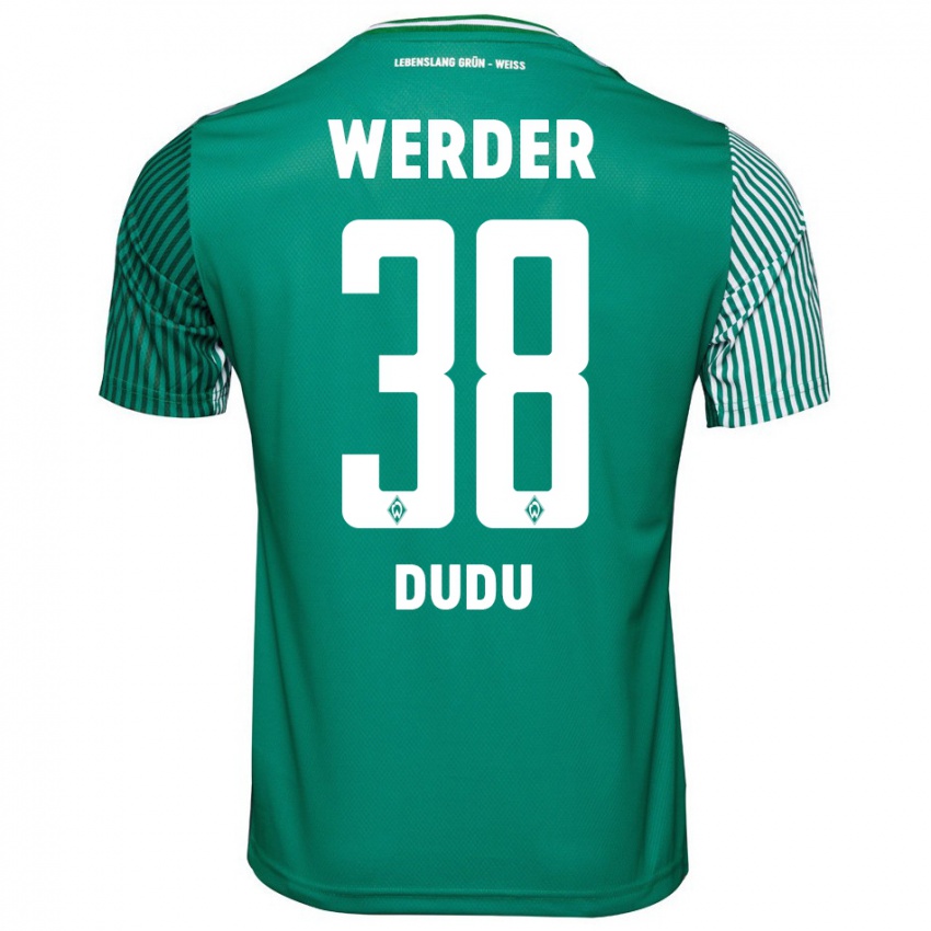 Herren Dudu #38 Grün Heimtrikot Trikot 2023/24 T-Shirt Schweiz