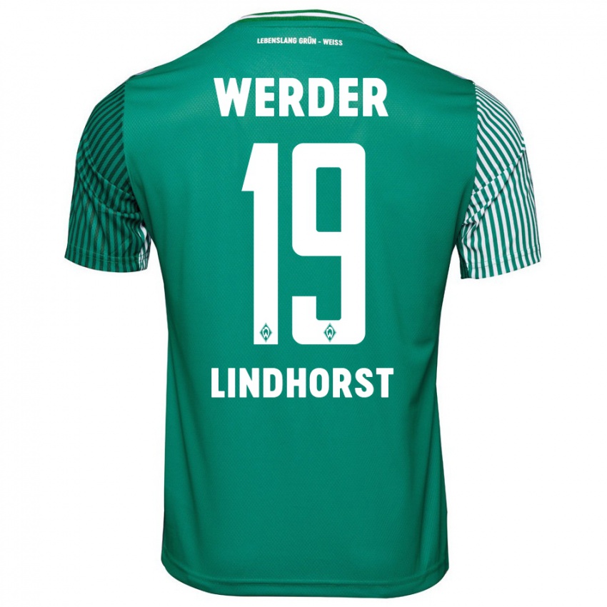 Herren Jerrit Lindhorst #19 Grün Heimtrikot Trikot 2023/24 T-Shirt Schweiz