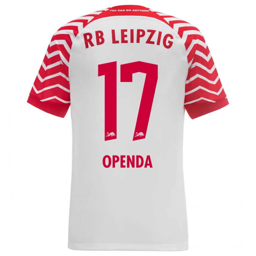 Herren Loïs Openda #17 Weiß Heimtrikot Trikot 2023/24 T-Shirt Schweiz