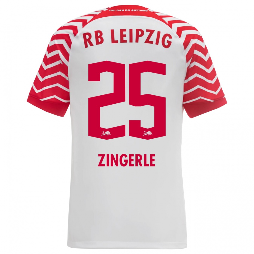 Herren Leopold Zingerle #25 Weiß Heimtrikot Trikot 2023/24 T-Shirt Schweiz