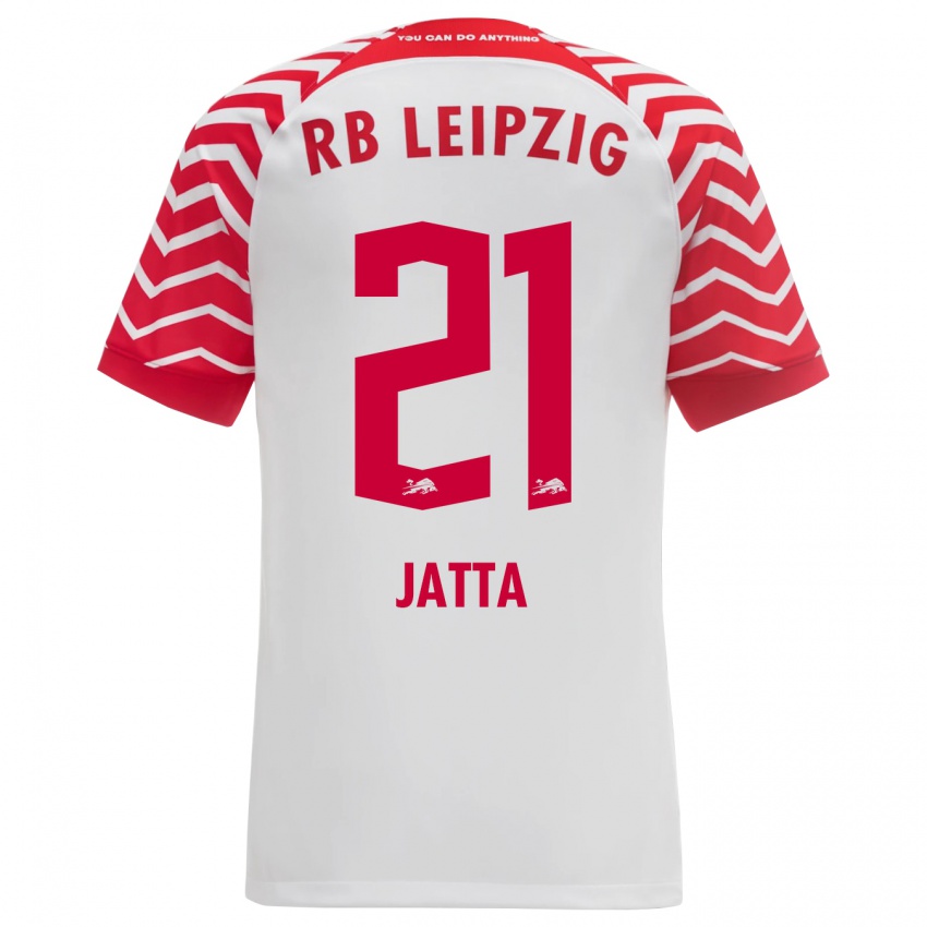 Herren Nuha Jatta #21 Weiß Heimtrikot Trikot 2023/24 T-Shirt Schweiz