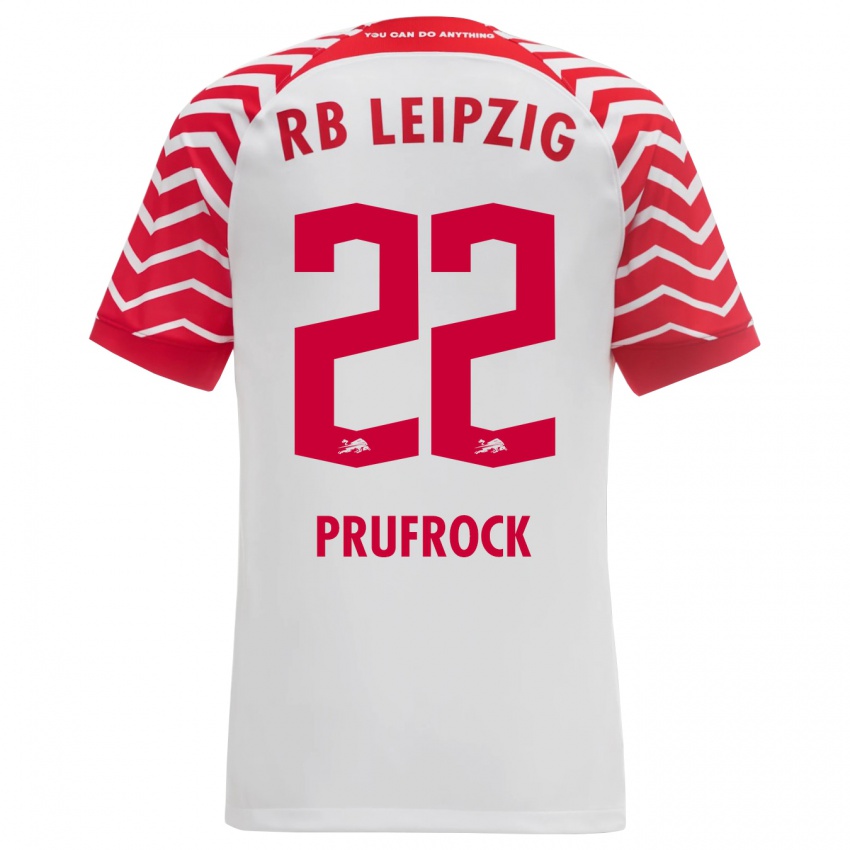 Herren Silas Prüfrock #22 Weiß Heimtrikot Trikot 2023/24 T-Shirt Schweiz