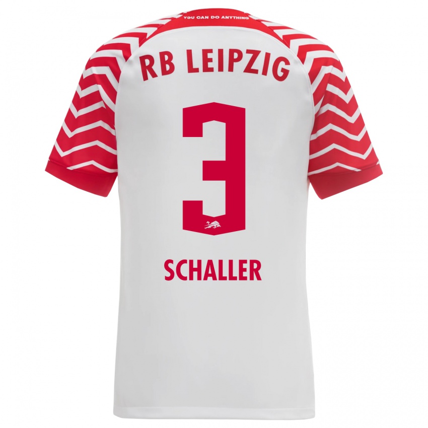 Herren Josefine Schaller #3 Weiß Heimtrikot Trikot 2023/24 T-Shirt Schweiz