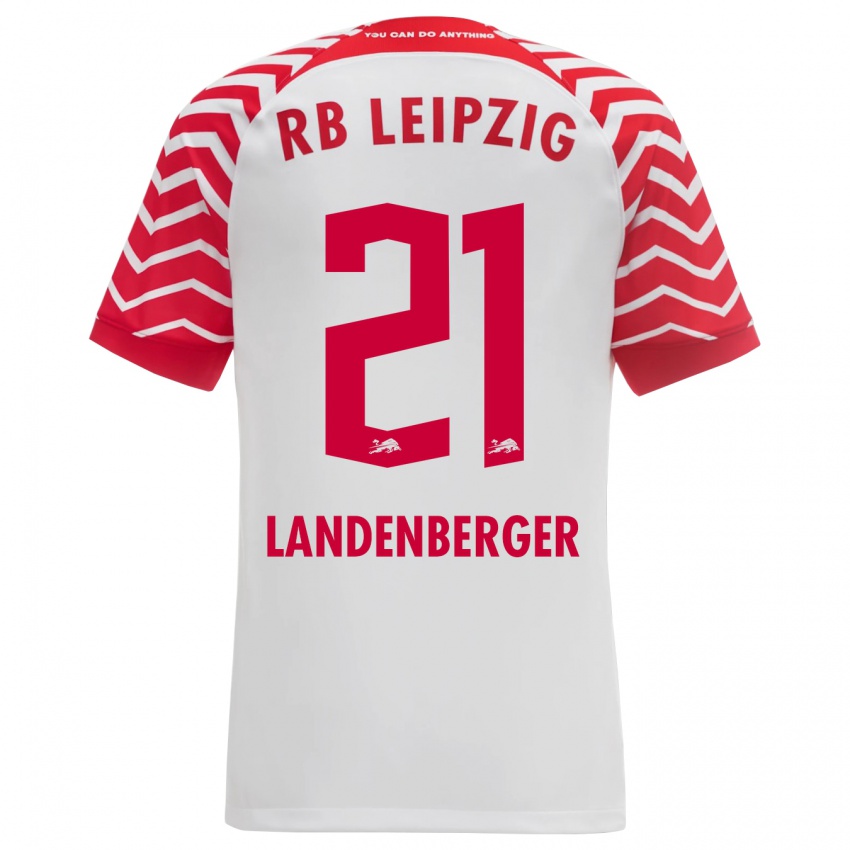 Herren Julia Landenberger #21 Weiß Heimtrikot Trikot 2023/24 T-Shirt Schweiz