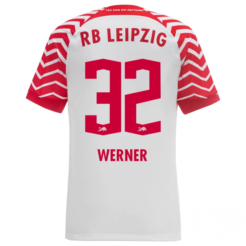 Herren Mia Werner #32 Weiß Heimtrikot Trikot 2023/24 T-Shirt Schweiz