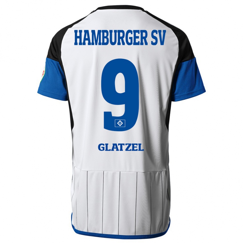 Herren Robert Glatzel #9 Weiß Heimtrikot Trikot 2023/24 T-Shirt Schweiz