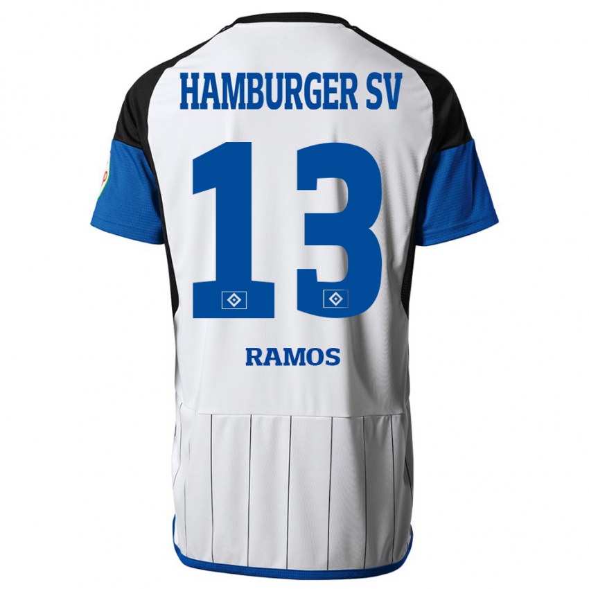 Herren Guilherme Ramos #13 Weiß Heimtrikot Trikot 2023/24 T-Shirt Schweiz