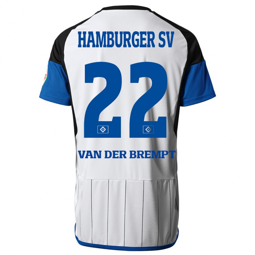 Herren Ignace Van Der Brempt #22 Weiß Heimtrikot Trikot 2023/24 T-Shirt Schweiz