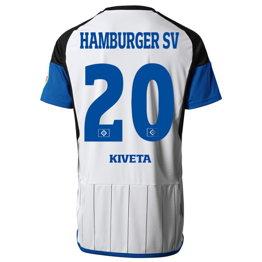 Herren Glory Kiveta #20 Weiß Heimtrikot Trikot 2023/24 T-Shirt Schweiz