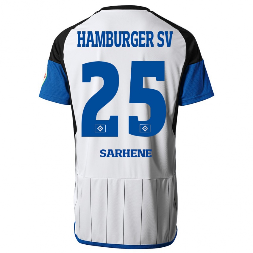 Herren Clement Nana-Sarhene #25 Weiß Heimtrikot Trikot 2023/24 T-Shirt Schweiz