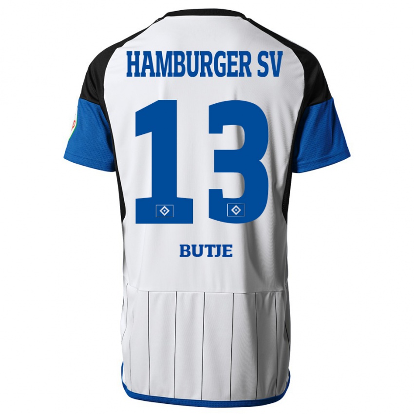 Herren Sophie Bütje #13 Weiß Heimtrikot Trikot 2023/24 T-Shirt Schweiz