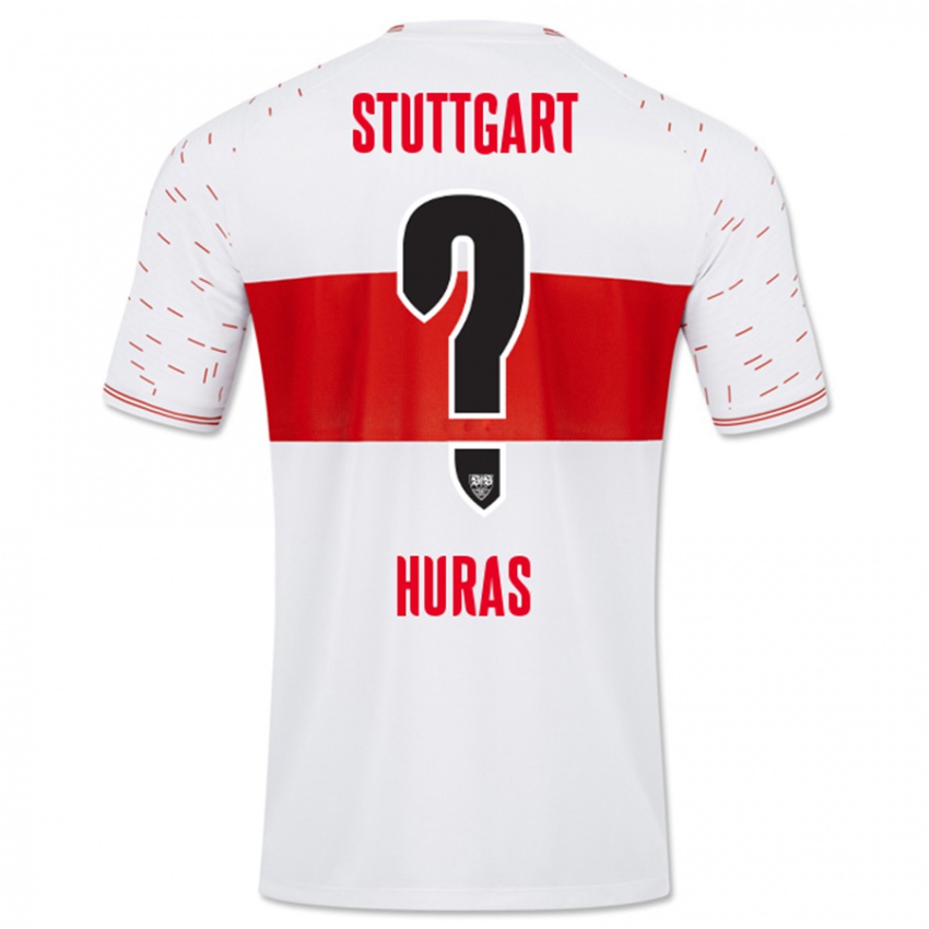 Herren Mike Huras #0 Weiß Heimtrikot Trikot 2023/24 T-Shirt Schweiz