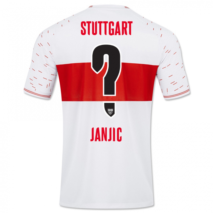 Herren Antonijo Janjic #0 Weiß Heimtrikot Trikot 2023/24 T-Shirt Schweiz