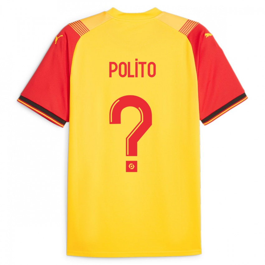 Herren Carla Polito #0 Gelb Heimtrikot Trikot 2023/24 T-Shirt Schweiz