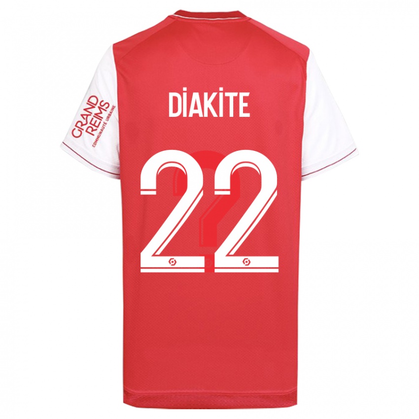 Herren Oumar Diakité #22 Rot Heimtrikot Trikot 2023/24 T-Shirt Schweiz