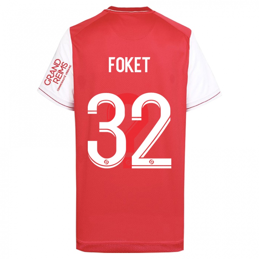 Herren Thomas Foket #32 Rot Heimtrikot Trikot 2023/24 T-Shirt Schweiz