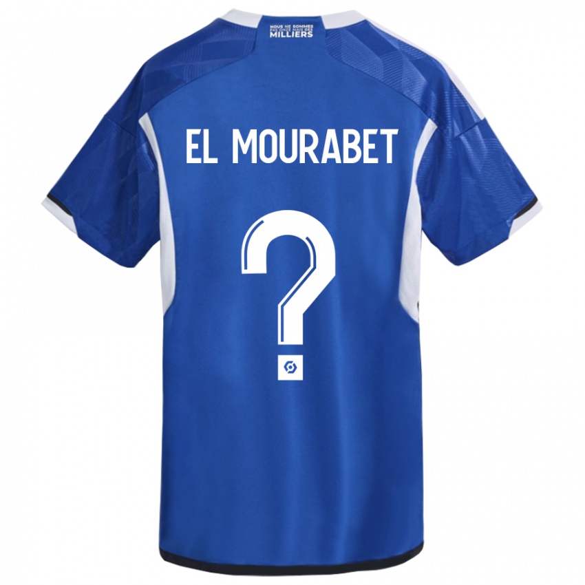 Herren Samir El Mourabet #0 Blau Heimtrikot Trikot 2023/24 T-Shirt Schweiz