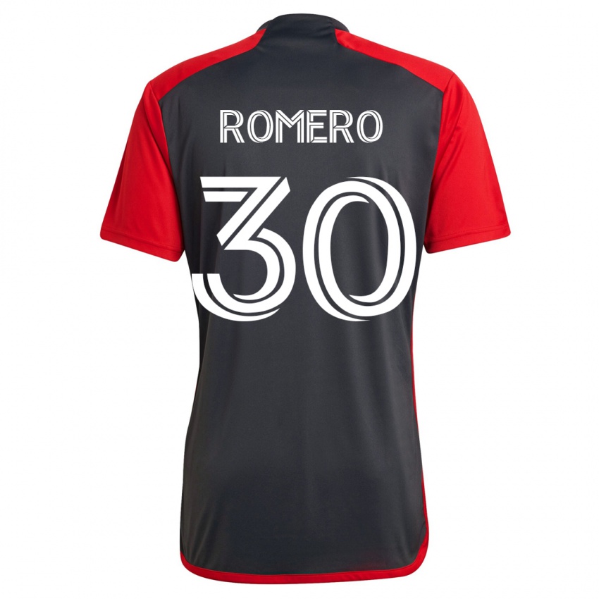 Herren Tomás Romero #30 Grau Heimtrikot Trikot 2023/24 T-Shirt Schweiz