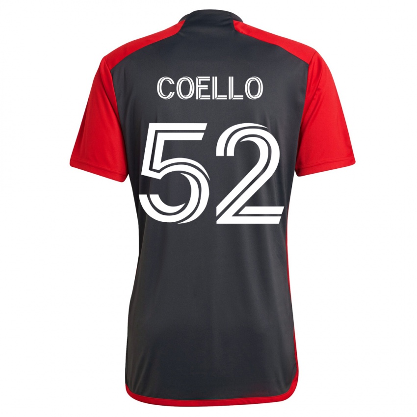 Herren Alonso Coello #52 Grau Heimtrikot Trikot 2023/24 T-Shirt Schweiz