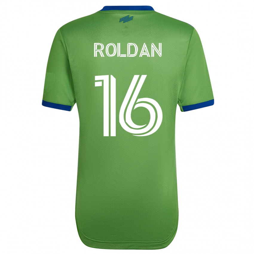 Herren Álex Roldán #16 Grün Heimtrikot Trikot 2023/24 T-Shirt Schweiz