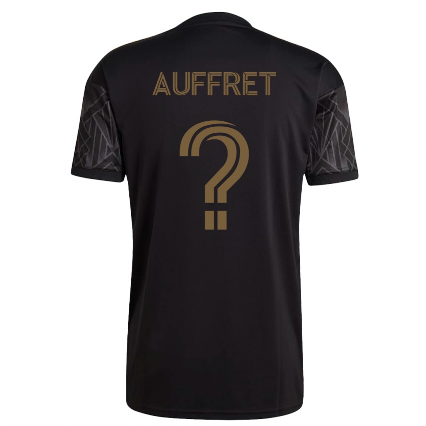 Herren Dylan Auffret #0 Schwarz Heimtrikot Trikot 2023/24 T-Shirt Schweiz