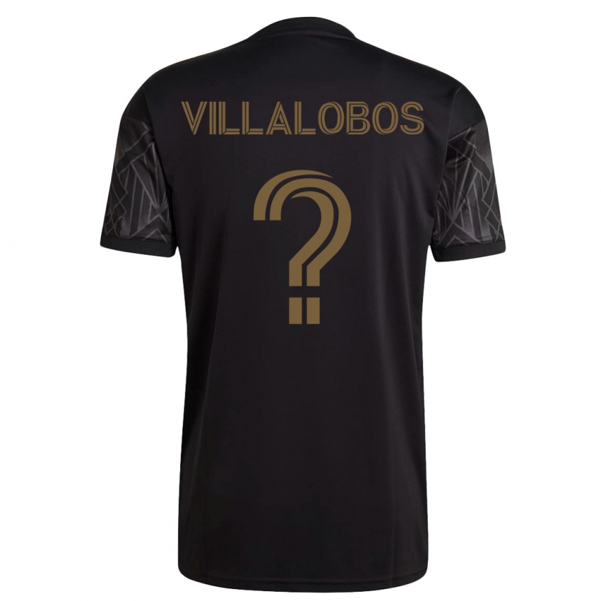 Herren Kristian Villalobos #0 Schwarz Heimtrikot Trikot 2023/24 T-Shirt Schweiz