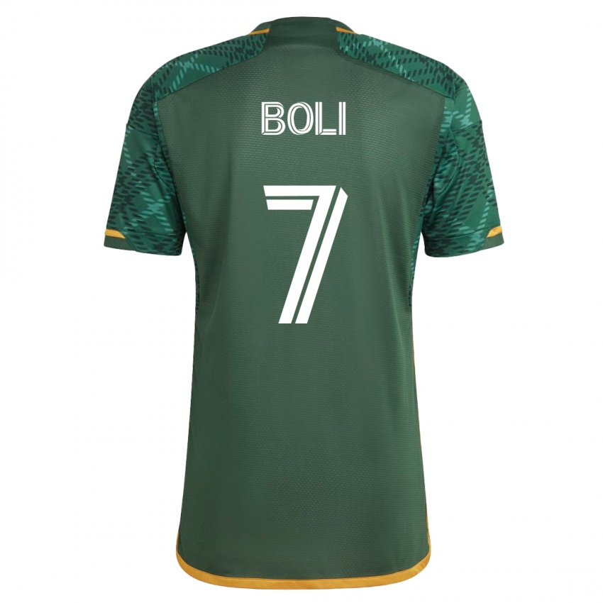 Herren Franck Boli #7 Grün Heimtrikot Trikot 2023/24 T-Shirt Schweiz