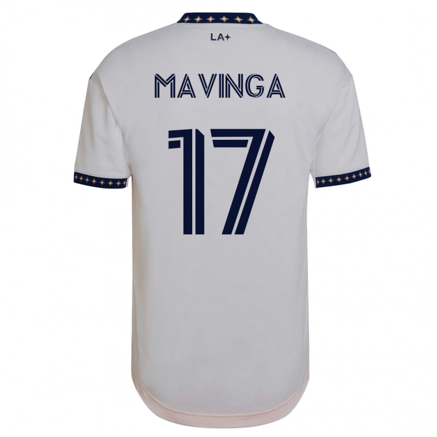 Herren Chris Mavinga #17 Weiß Heimtrikot Trikot 2023/24 T-Shirt Schweiz