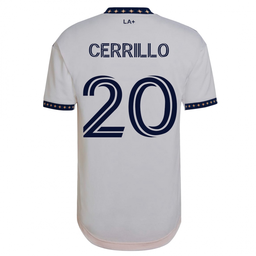 Herren Edwin Cerrillo #20 Weiß Heimtrikot Trikot 2023/24 T-Shirt Schweiz