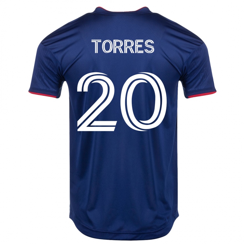 Herren Jairo Torres #20 Marine Heimtrikot Trikot 2023/24 T-Shirt Schweiz