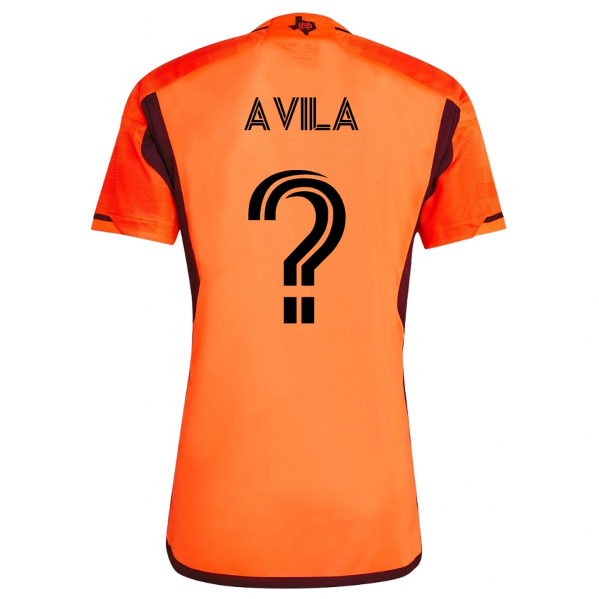 Herren Beto Avila #0 Orangefarben Heimtrikot Trikot 2023/24 T-Shirt Schweiz