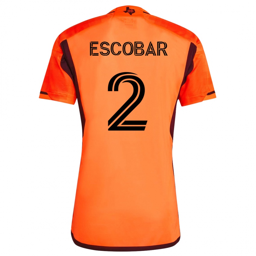 Herren Franco Escobar #2 Orangefarben Heimtrikot Trikot 2023/24 T-Shirt Schweiz