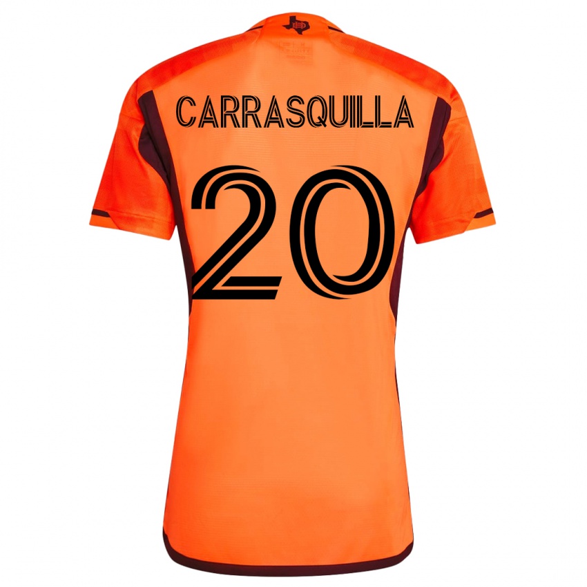 Herren Adalberto Carrasquilla #20 Orangefarben Heimtrikot Trikot 2023/24 T-Shirt Schweiz