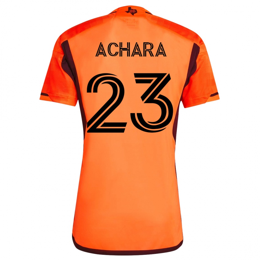 Herren Ifunanyachi Achara #23 Orangefarben Heimtrikot Trikot 2023/24 T-Shirt Schweiz