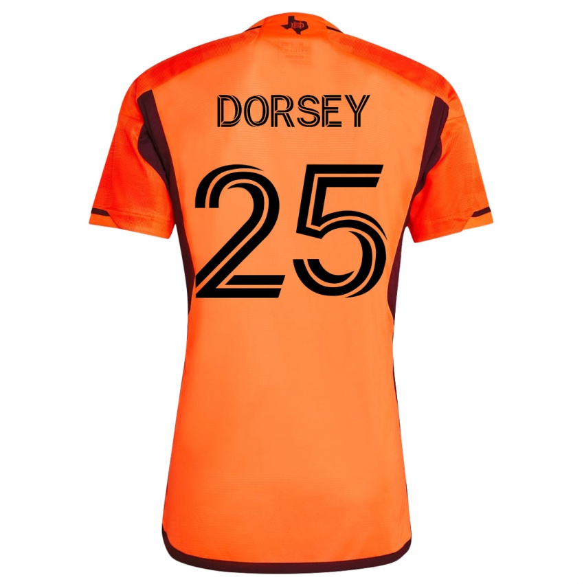 Herren Griffin Dorsey #25 Orangefarben Heimtrikot Trikot 2023/24 T-Shirt Schweiz