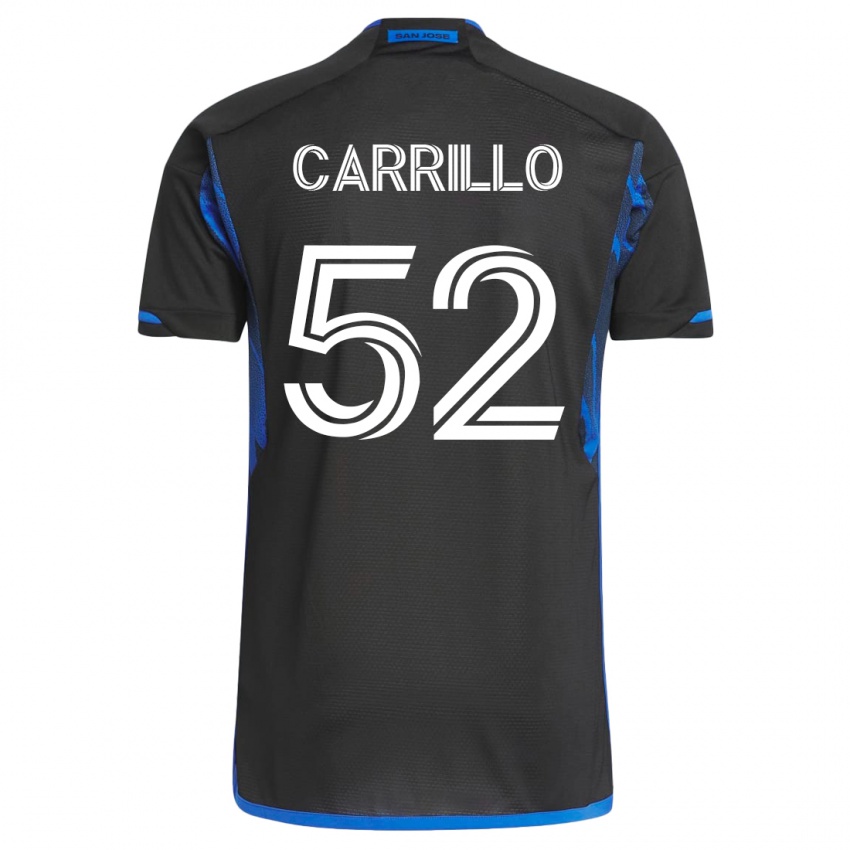 Herren Israel Carrillo #52 Blau Schwarz Heimtrikot Trikot 2023/24 T-Shirt Schweiz