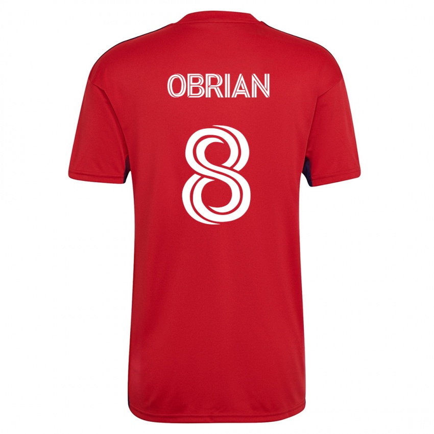 Herren Jáder Obrian #8 Rot Heimtrikot Trikot 2023/24 T-Shirt Schweiz