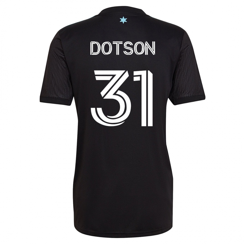 Herren Hassani Dotson #31 Schwarz Heimtrikot Trikot 2023/24 T-Shirt Schweiz