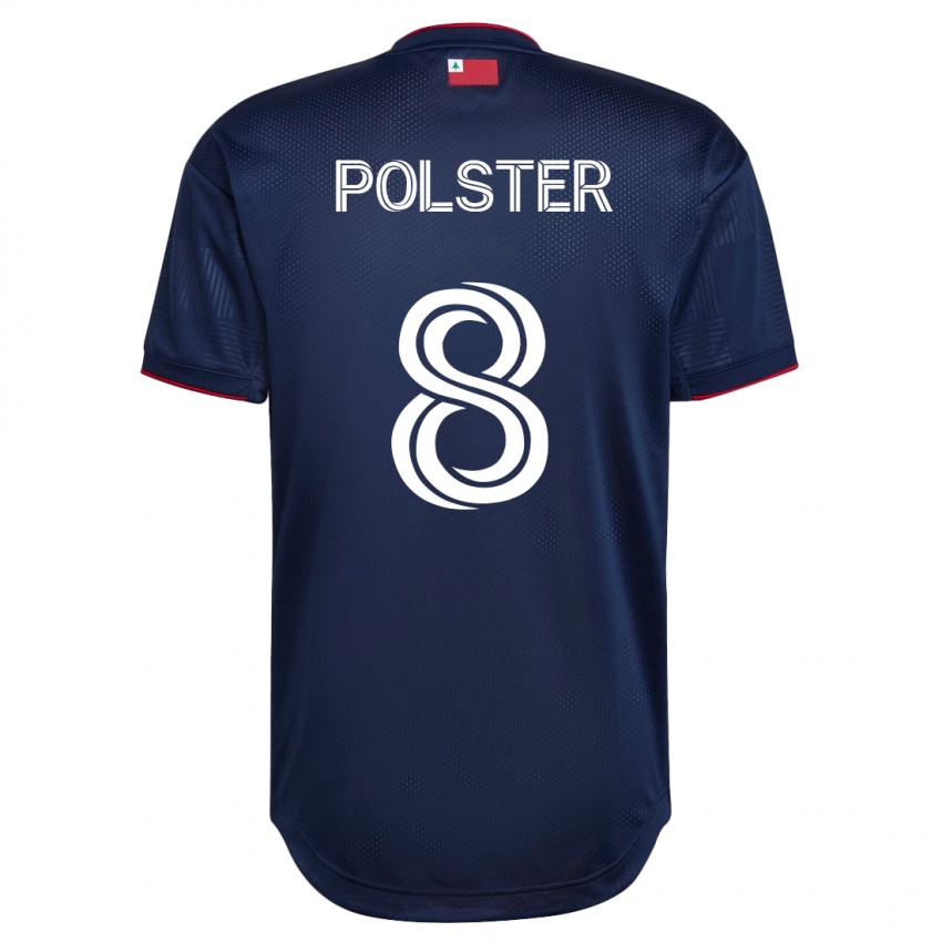 Herren Matt Polster #8 Marine Heimtrikot Trikot 2023/24 T-Shirt Schweiz