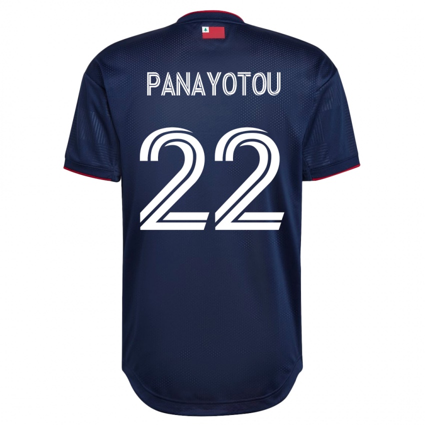 Herren Jack Panayotou #22 Marine Heimtrikot Trikot 2023/24 T-Shirt Schweiz