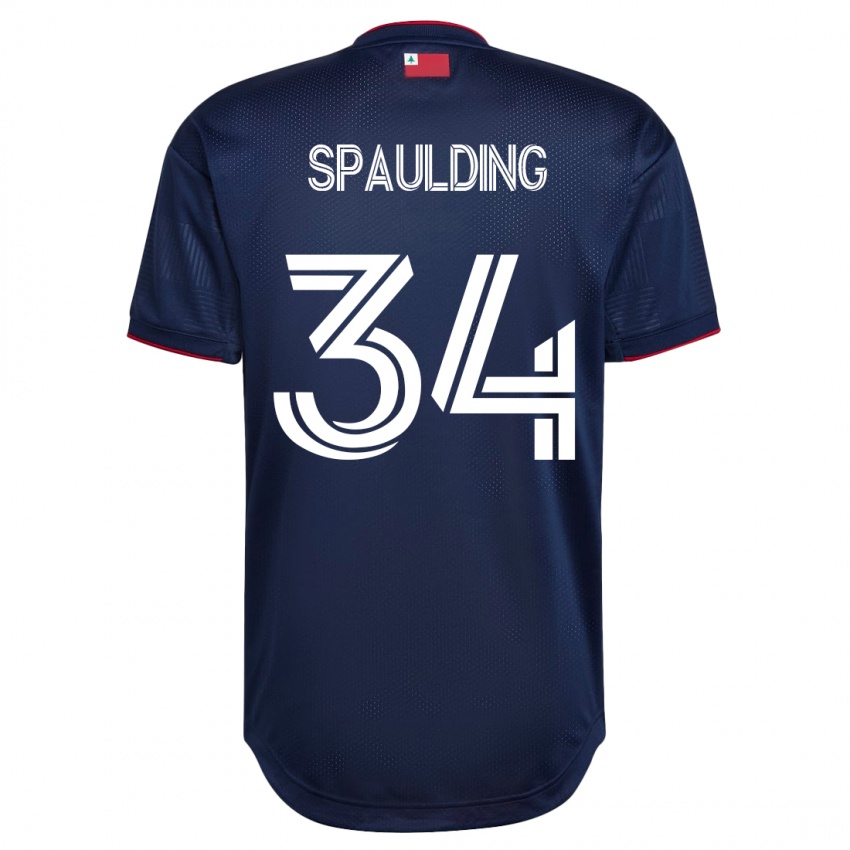 Herren Ryan Spaulding #34 Marine Heimtrikot Trikot 2023/24 T-Shirt Schweiz